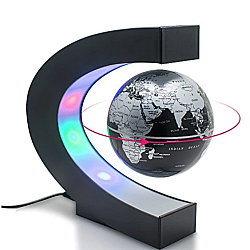 Glob magnetic plutitor cu suport luminos