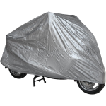 Husa gri metalizat pentru motocicleta M 120X210cm 
