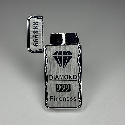 Bricheta Silver Bar Diamond A01-16 Bricheta Silver Bar Diamond A01-16