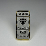 Bricheta Gold Bar Diamond A01-16