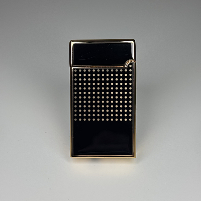 Bricheta Luxury DOTS LD705 Negru Auriu TWP-DR705 Bricheta Luxury DOTS LD705 Negru Auriu TWP-DR705