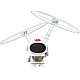 Jucarie Tip Robot Spatial Zburator
