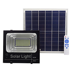 Kit proiector solar 60W cu telecomanda