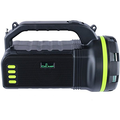 Kit solar CL-18 cu radio și lanternă 10W  + 3 becuri