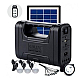 Kit solar GD-Lite 1 dotat cu dispozitive USB cu 3 becuri LED + acumulator de mare capacitate