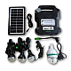 Kit solar GD-Lite 1000A dotat cu dispozitive USB cu 4 becuri LED + Acumulator de mare capacitate + RADIO