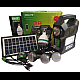 Kit solar GD-Lite 1000A dotat cu dispozitive USB cu 4 becuri LED + Acumulator de mare capacitate + RADIO