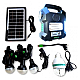 Kit solar GD-Lite 1000A dotat cu dispozitive USB cu 4 becuri LED + Acumulator de mare capacitate + RADIO