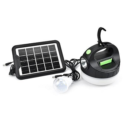 Kit solar GDPlus GD-P20 (P70) cu lampa multifunctionala