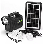 Kit solar GDPlus GD-P30 cu 3 becuri