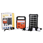 Kit solar YC-T02 cu lanterna si 3 becuri 