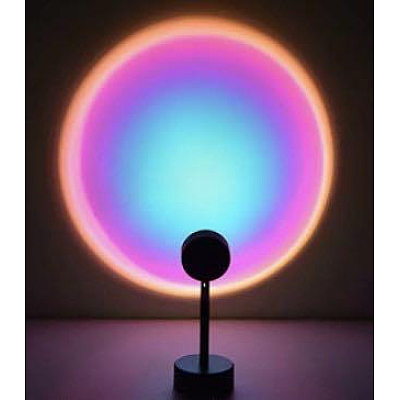 Lampa Atmosfera Violet SUNSET lamp alimentare USB