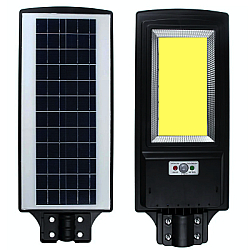 RESIGILAT Lampa Stradala 400W 936 Led COB SOLARA Cu panou solar Senzor de Lumina Telecomanda (GEAM FISURAT)