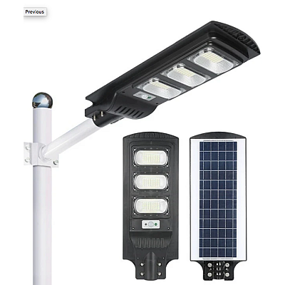 Lampa Stradala SMART LED 90W Cu Panou Solar ZDI