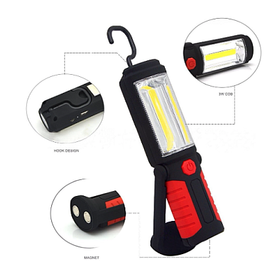 Lampa de lucru 3w COB LED cu prindere magnetica