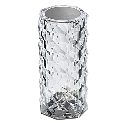 Lampa de masa decorativa cu LED tip "Crystal" ALB CALD
