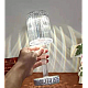 Lampa decorativa de masa cu led stil cristal touch (model PAHAR)