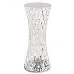 Lampa decorativa tip Crystal cilindric MULTICOLORA