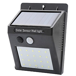 Lampa solara cu 20 de LED-uri cu senzor de miscare- JY6009