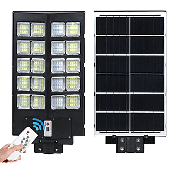Lampa solara stradala 1000W 800 LED dubla 20 CASETE