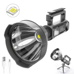Lanterna de Mana W590 cu TREPIED , Baterie Externa 1000W LED foarte puternic P50 Lanterna de Mana W590 cu TREPIED , Baterie Externa 1000W LED foarte puternic P50