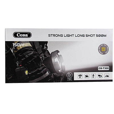 Lanterna de mana COBA CB-T300 150W