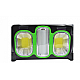 Lanterna de mana/Lampa HB6168 panou solar USB 10W