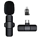 Microfon wireless K8 tip lavaliera conector USB tip C/iPhone