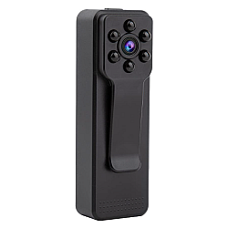 Mini camera video portabila cu clips 7 led
