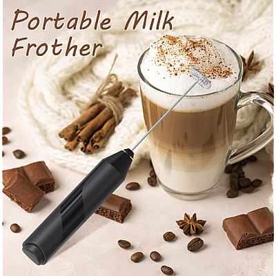 Mixer spuma de lapte cu stand vertical ideal pentru cappuccino caffe latte