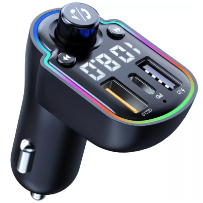 Modulator FM Bluetooth 5.0 Incarcare rapida MP3 Player Tip C PD 20W USB QC 3.0 ZTB-A8 Modulator FM Bluetooth 5.0 Incarcare rapida MP3 Player Tip C PD 20W USB QC 3.0 ZTB-A8