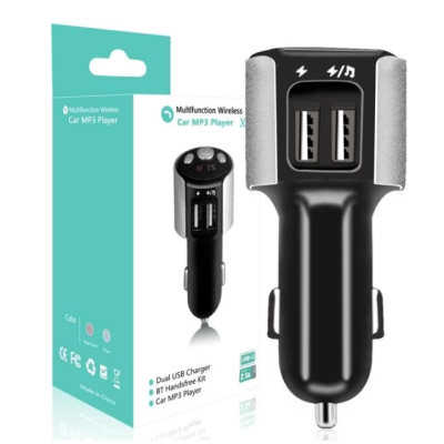 Fm Modulator Bluetooth X10 Dual USB Fm Modulator Bluetooth X10 Dual USB