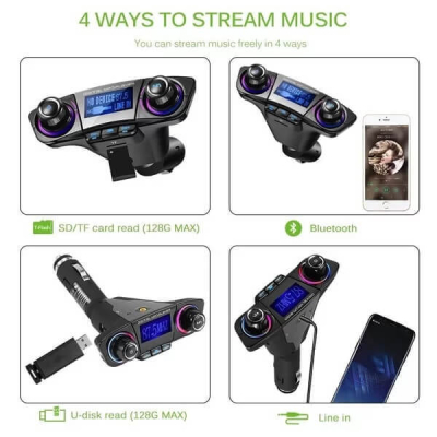 Modulator Auto Bluetooth Dublu A2DP 4.0+EDR Modulator Auto Bluetooth Dublu A2DP 4.0+EDR