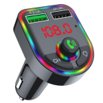 Modulator Mp3 Fm Auto F6 cu Bluetooth, Redare USB  Modulator Mp3 Fm Auto F6 cu Bluetooth, Redare USB