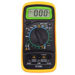 Multimetru Tip Digital LCD DT-830L NEGRU Multimetru Tip Digital LCD DT-830L NEGRU