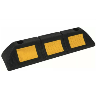 Opritor roti auto reflectorizant pentru parcare sau blocare roti Opritor roti auto reflectorizant pentru parcare sau blocare roti