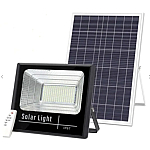 KIT Proiector 400w LED DIMABIL JORTAN cu Panou Solar INDIVIDUAL si Telecomanda
