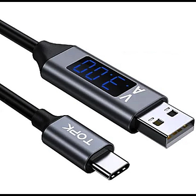 Cablu USB C cu Display Digital incarcare telefon mobil 