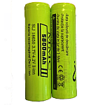 Set 2 Acumulatori VERDE DESCHIS  Li-Ion ART 18650 2200 mAh 3.7V FARA varf