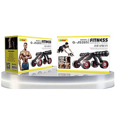 Aparat fitness cu 4 roti JS285 pentru abdomen si spate