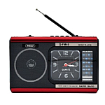 Radio MP3 portabil Q FM40 cu ceas alimentare pe baterii