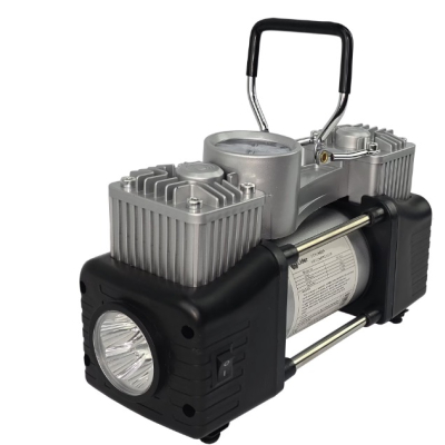 Trusa Compresor auto 12V PREMIUM cu 2 cilindri LIDER MX931 Trusa Compresor auto 12V PREMIUM cu 2 cilindri LIDER MX931
