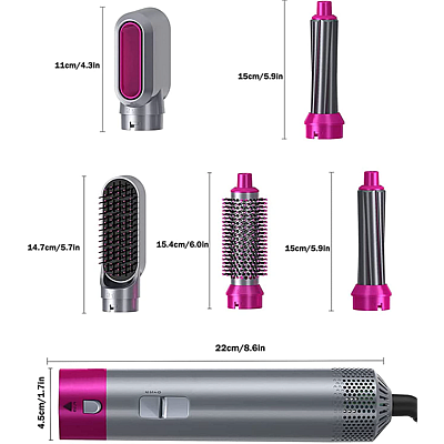 UB Perie de par cu uscator 5 in 1