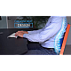 Perna ergonomica Comfy Curve Gri cu albastru pentru sustinere lombara si spate