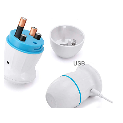 Pila electrica rotativa pentru calcaie, USB, VACCUM