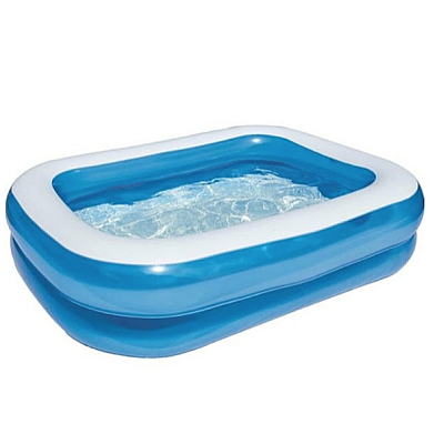 Piscina gonflabila dreptunghiulara 210x150x51cm + Cadou 1 Boxa portabila cu Bluetooth