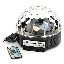 Proiector Disco Led Magic Ball Light cu telecomanda si Redare Audio MP3