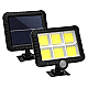 Proiector solar 10W 6 casete COB SL-F120 Senzor de lumina si miscare