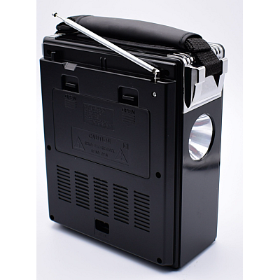 Radio XB 502C ROTOSONIC USB SD TF MP3 PLAYER Lanterna si Ceas 