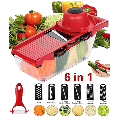 UB Razatoare Si Feliator Legume/ Fructe MANDOLINE SLICER 6 In 1